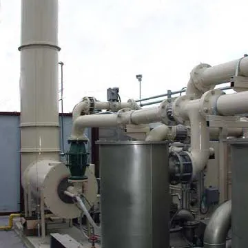 Outdoor air-stripper and vapor-extraction treatment system with tanks and piping